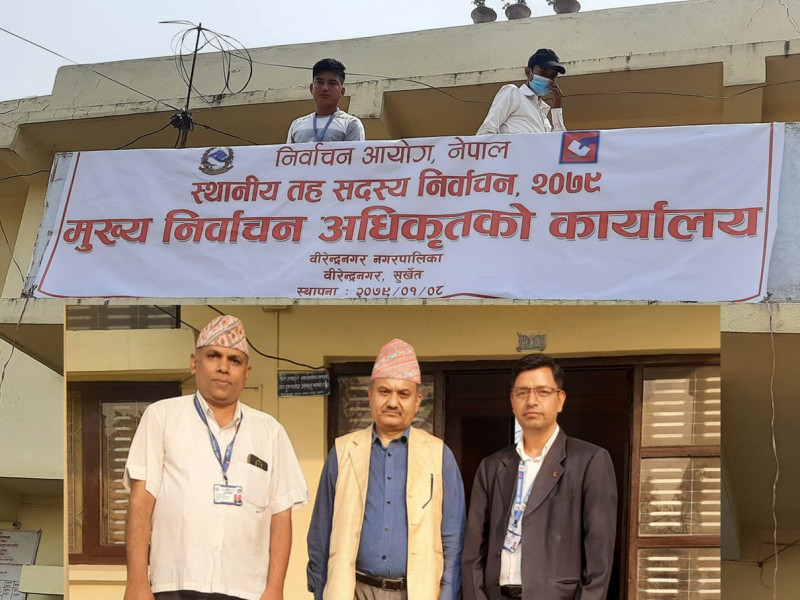 कर्णालीका सबै जिल्लामा मुख्य निर्वाचन अधिकृतको कार्यालय स्थापना 